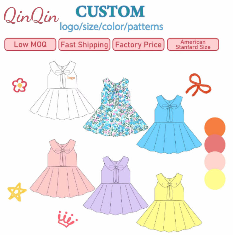 WEIWEI Kid De Yoga - Baby Dresses Wholesale Toddler Dress for Girls