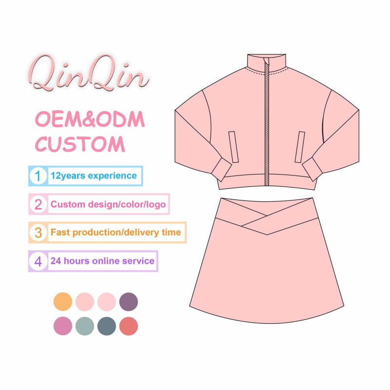 QinQin Adorable Kids Yoga Clothing Set with Cross Back Design Short Sleeve Top and Cute Bow Tie Shorts for Girls Children  Wear