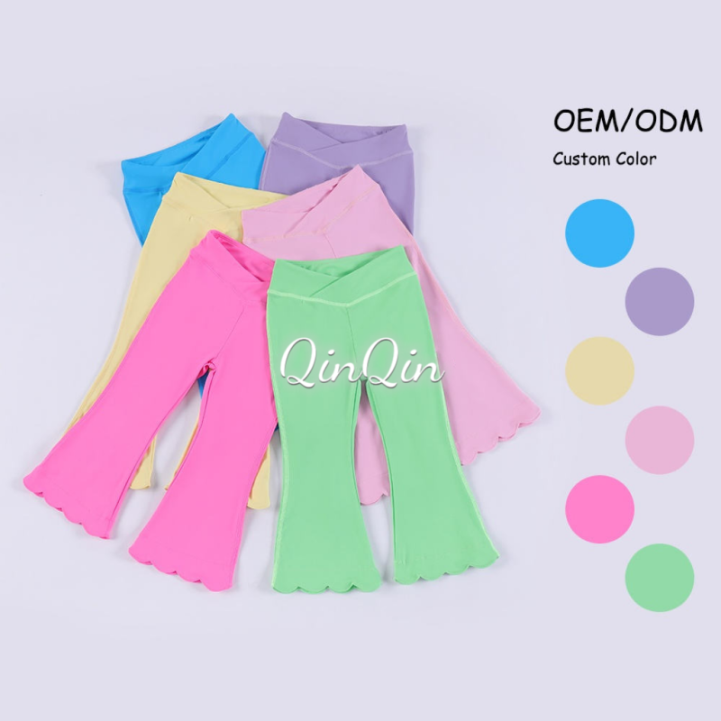 QinQin Kids Clothing Fashion Leggings Girls Fitness & Yoga Wear Yoga Leggings