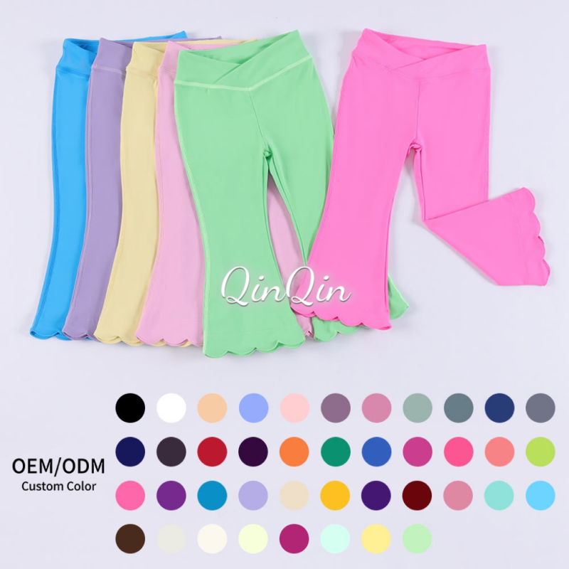 QinQin Kids Clothing Fashion Leggings Girls Fitness & Yoga Wear Yoga Leggings