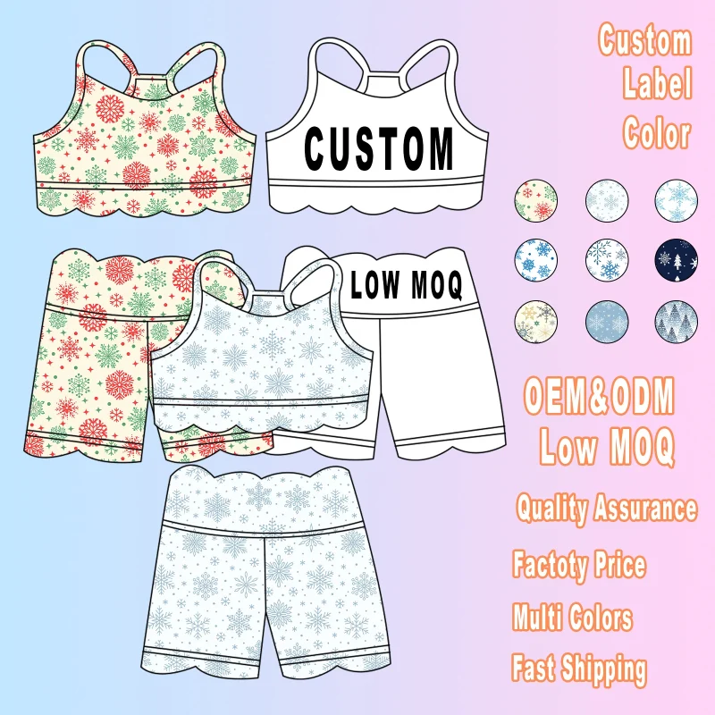 Wholesale Casual Kid Activewear Clothes Fabric Breathable Stretch Fabric Nylon Sportswear Fabric Floral Printed Yoga Shorts Sets