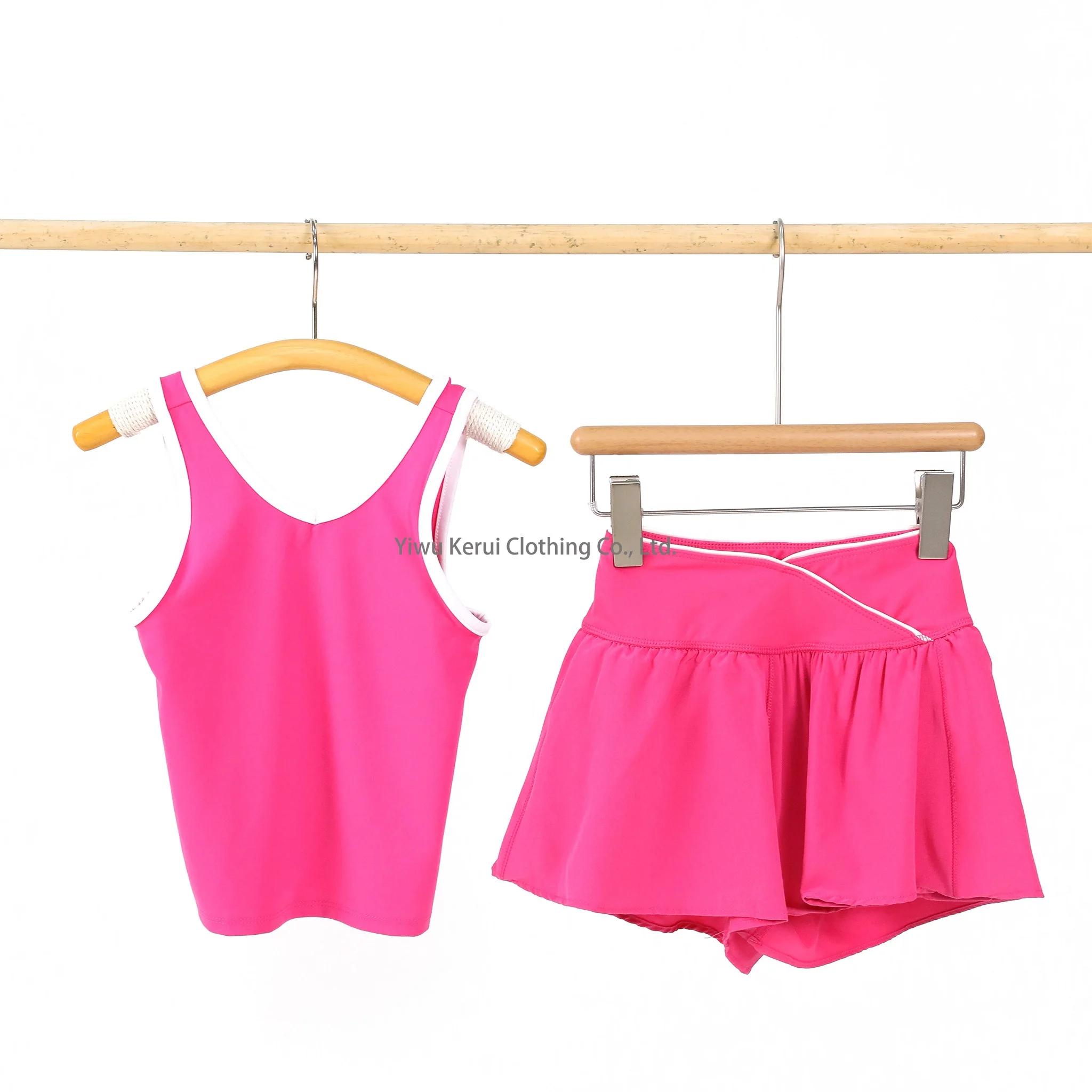 Premium kids' yoga wear in vibrant designs, ideal for B2B wholesale buyers seeking durable, comfortable, and stylish activewear for children.