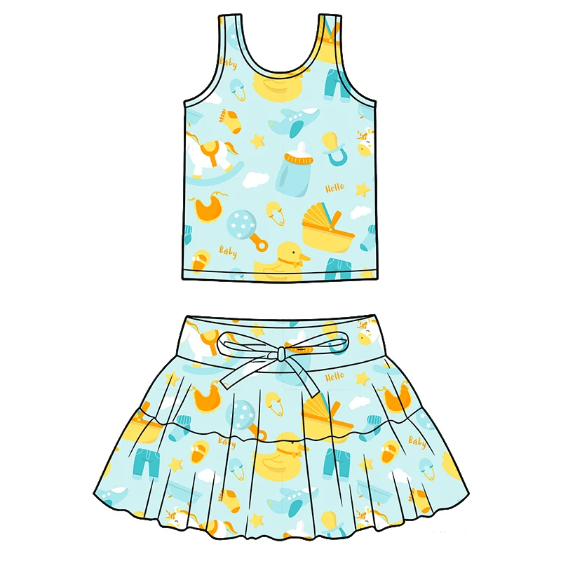 Eco-friendly natural yoga wear for kids, perfect for B2B wholesale buyers seeking sustainable and comfortable activewear for children.