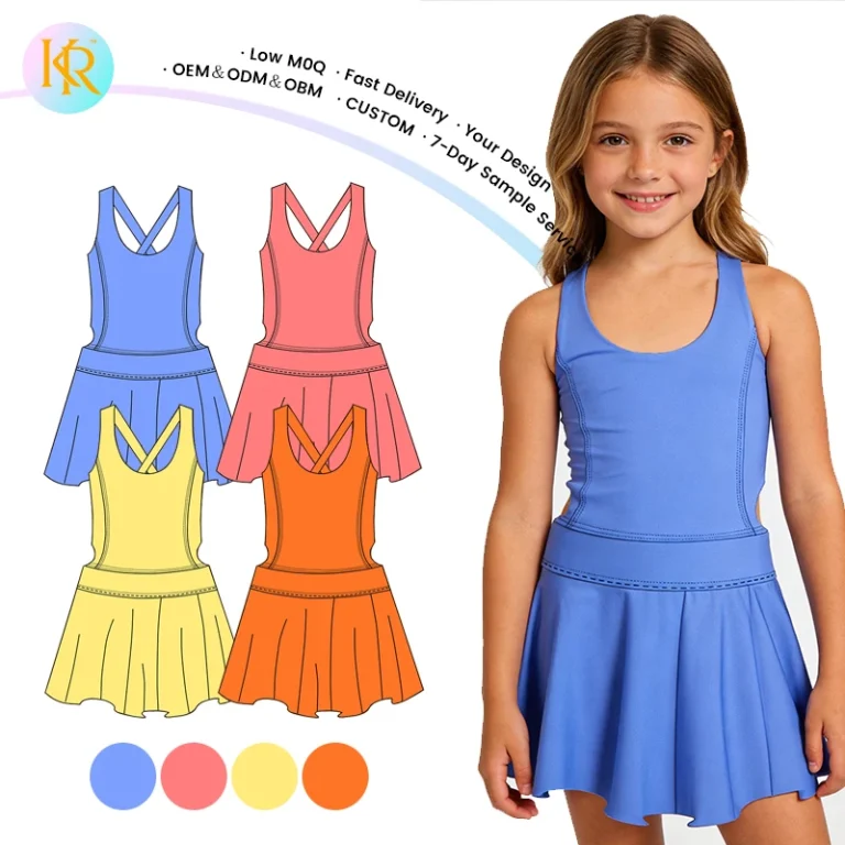 Seamless Anti-Odor Kids Yoga Clothes OEM/ODM Solutions with GRS Certified Compliance