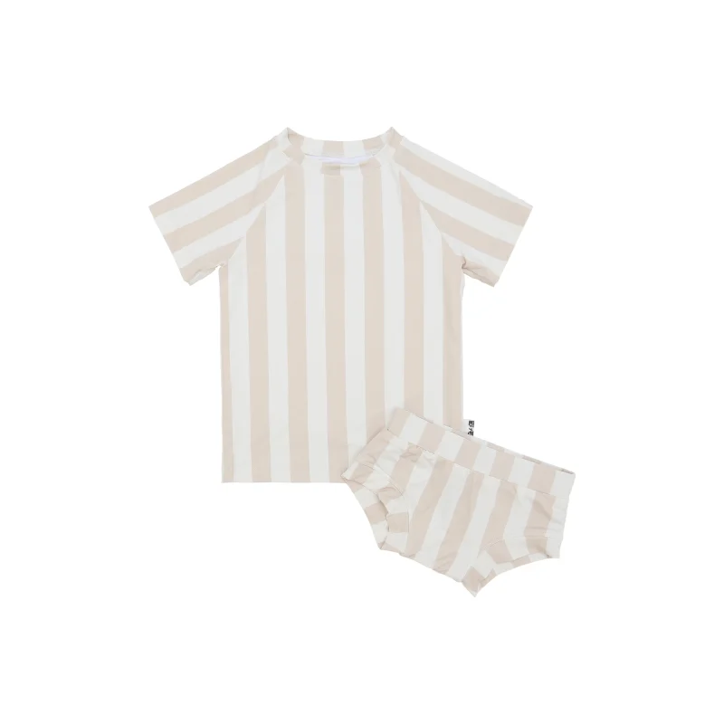 Baby Swimsuit Set UPF 50+ Soft Printing Infant Swimwear Kids Clothes Quick Dry Fabric Pool Beach Summer Baby Swimwear