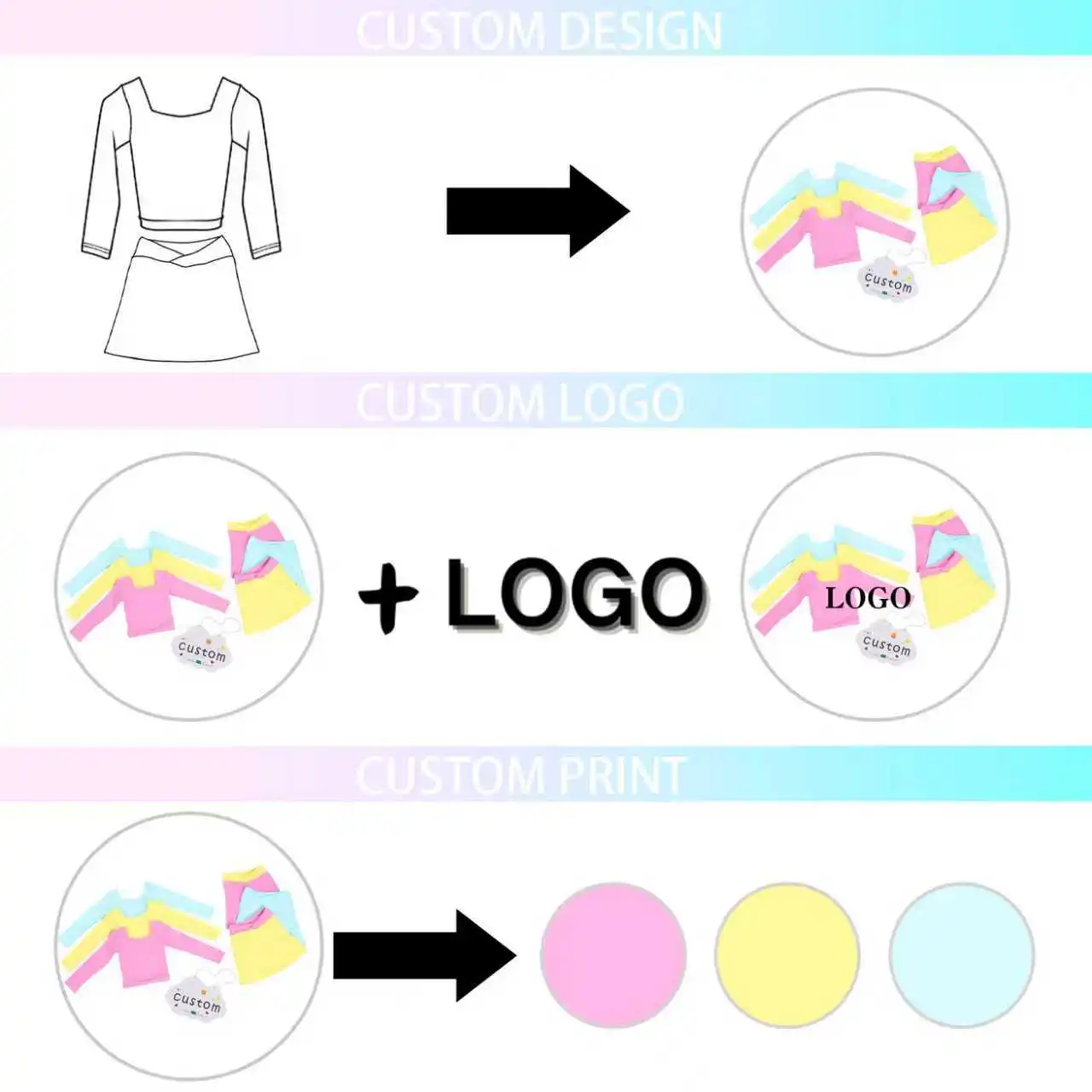 Kerui Active Wear Kids Yoga Sportswear Gym Clothing Girls Sports Candy Colored Long Sleeved Tops and Shorts Nylon Suits - Image 3