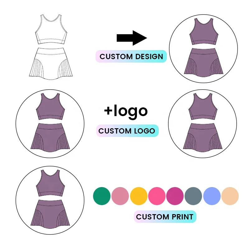 Stylish decorative back gym wear for women, perfect for fitness apparel retailers. Premium wholesale activewear tailored for B2B businesses.