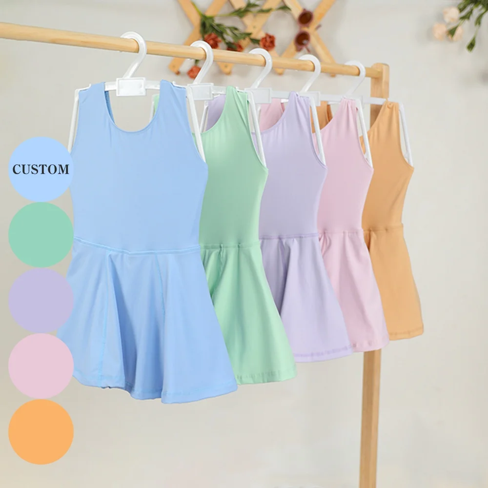 Futuristic yoga wear for kids in vibrant designs, ideal for B2B wholesalers seeking trendy, high-quality activewear for young customers.