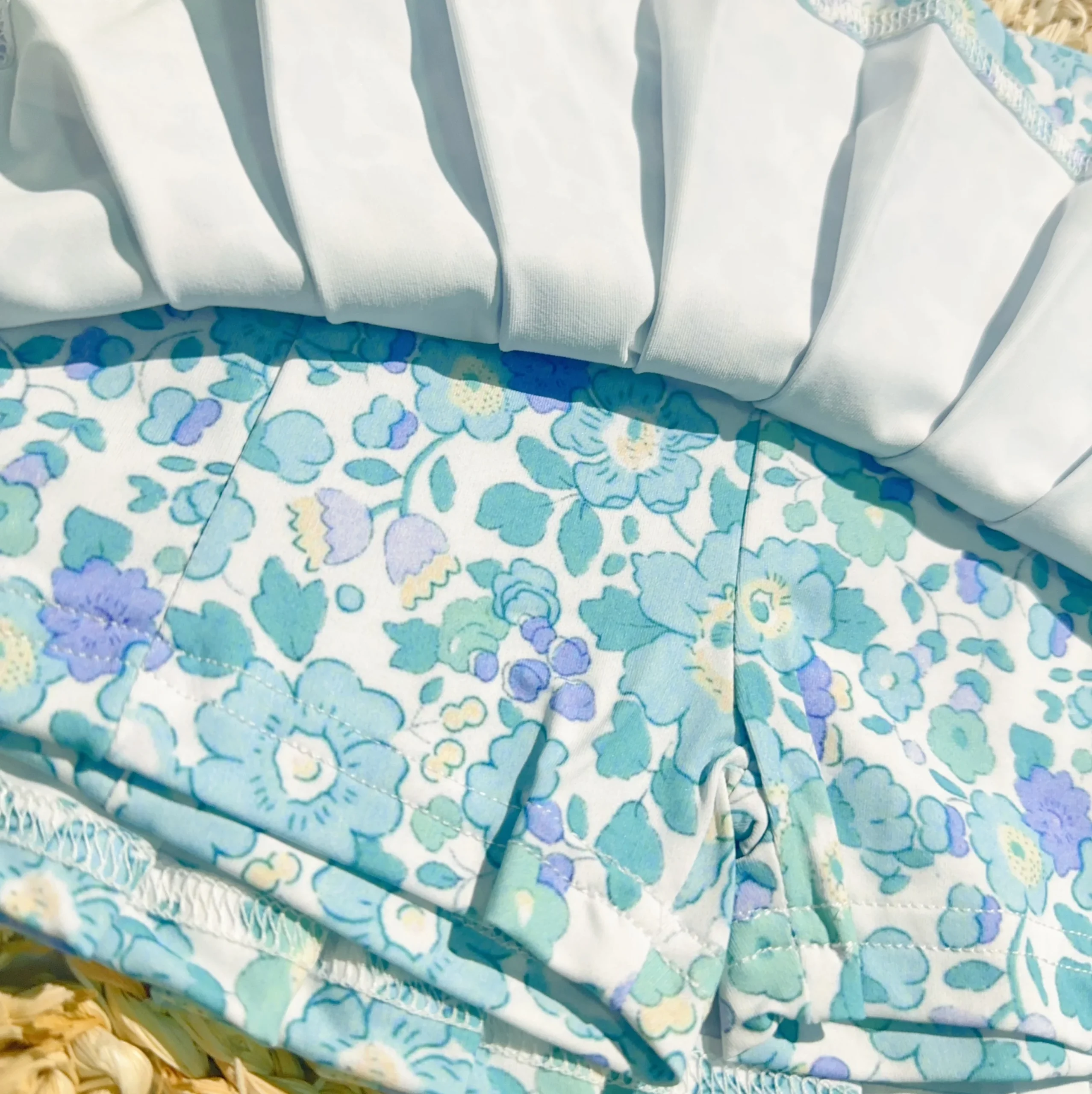 KERUI Boutique Girls Cheerleading Pleated Butterfly Tennis Wear Activewear Fitness Golf Shorts Kids Skirt With Side Pocket - Image 3