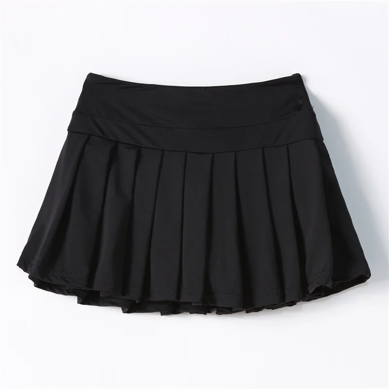 2-in-1 Breathable Eco-Friendly Quick-Dry Active Sports Skort Girls Children Mini Length Tennis Skirt Shorts Summer Athletic - Image 6