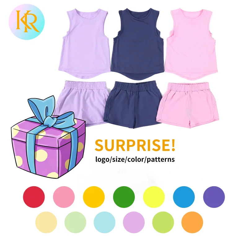Ready to Ship Professional Style Yoga Wear Kids Manufacturing