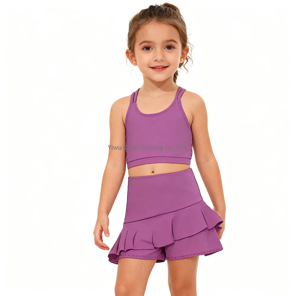 Wholesale girls' forest play clothes: Durable, stylish outdoor apparel designed for active kids. Perfect for retailers seeking quality children's clothing.