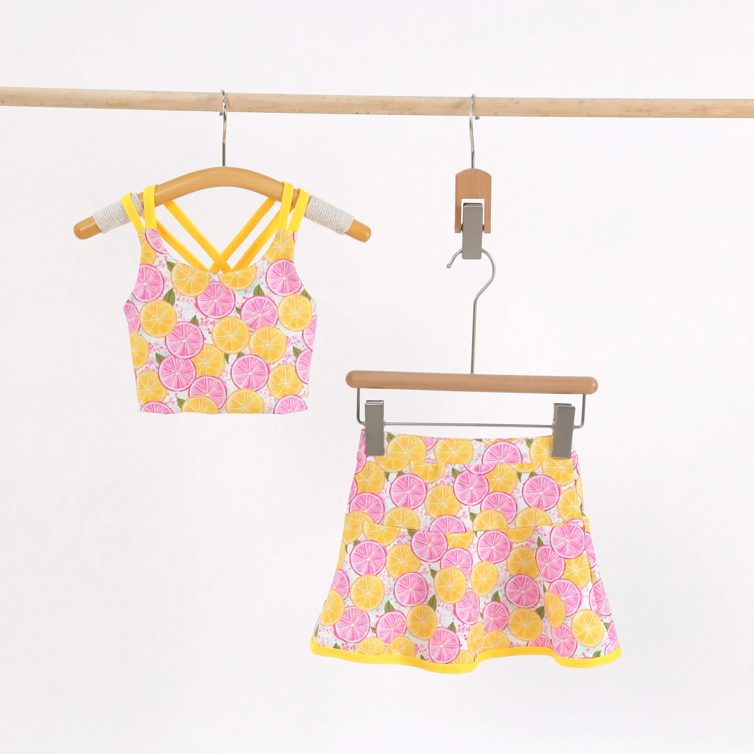 Children wearing durable, stylish nature hike outfits – perfect for retailers sourcing quality wholesale outdoor apparel for kids.