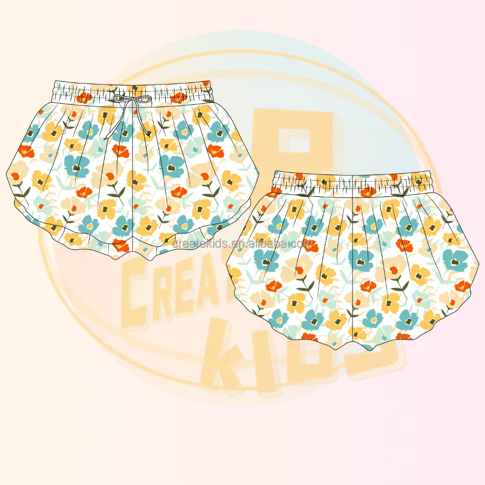 KERUI 2025 Custom Logo Butterfly Shorts 2 in 1 Girls Shorts Tennis Skirt Soft Sports Leggings Yoga Gym Tennis Butterfly Shorts - Image 3