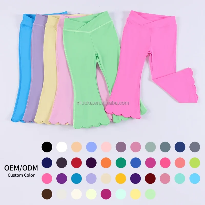 Kids Clothing Fashion Leggings Girls Fitness & Yoga Wear Yoga Leggings