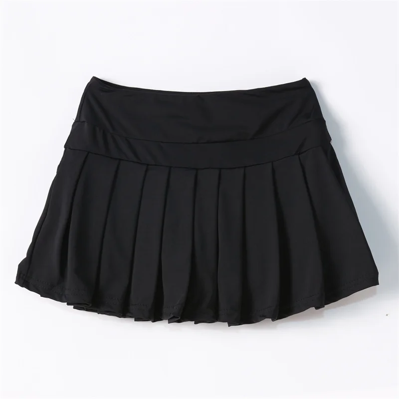 2-in-1 Breathable Eco-Friendly Quick-Dry Active Sports Skort Girls Children Mini Length Tennis Skirt Shorts Summer Athletic - Image 5