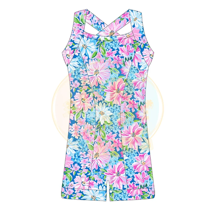 Wholesale girls' capri yoga leggings in vibrant colors, perfect for activewear retailers seeking high-quality, comfortable apparel for young customers.