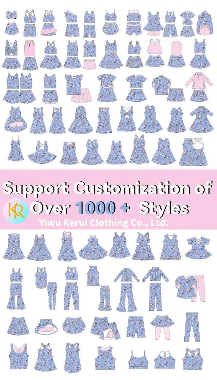 Girls Inclusive Size Activewear OEM/ODM Specialist Factories Supporting Bulk Wholesale Dis