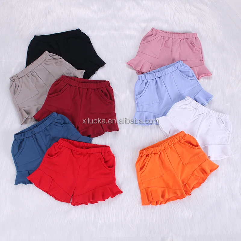 Happy Luoka OEM Sweet Fashionable Shorts Trumpet Pants for Little Girls - Image 2