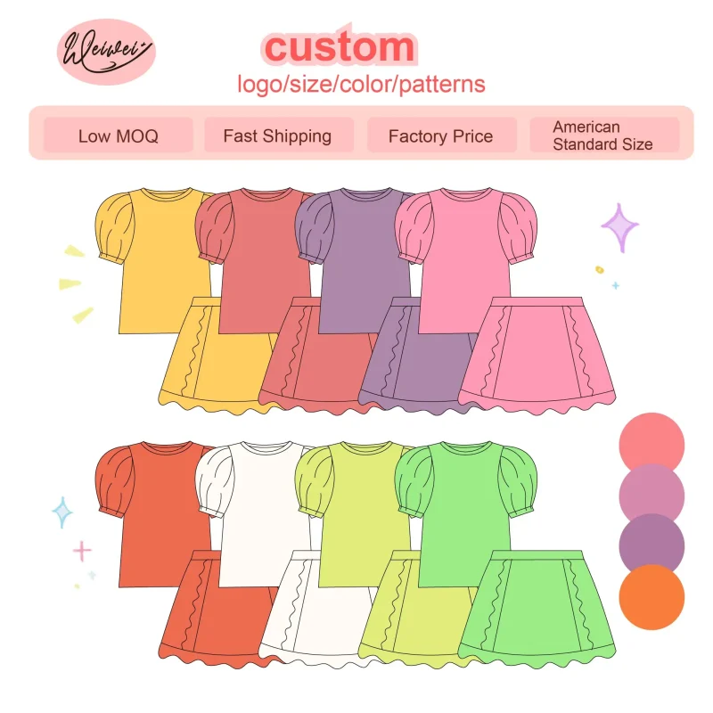 WEIWEI Girls Sleeveless Yoga Dress Customizable Color and Logo Printing Soft Stretchy Fabric for Kids Dance Wear