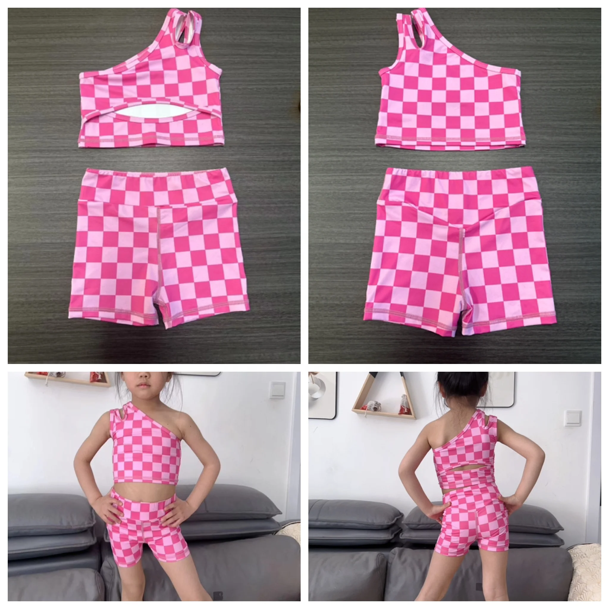 Wholesale kids' yoga wear: Comfortable, high-quality apparel designed for active lifestyles. Perfect for B2B importers seeking premium products.