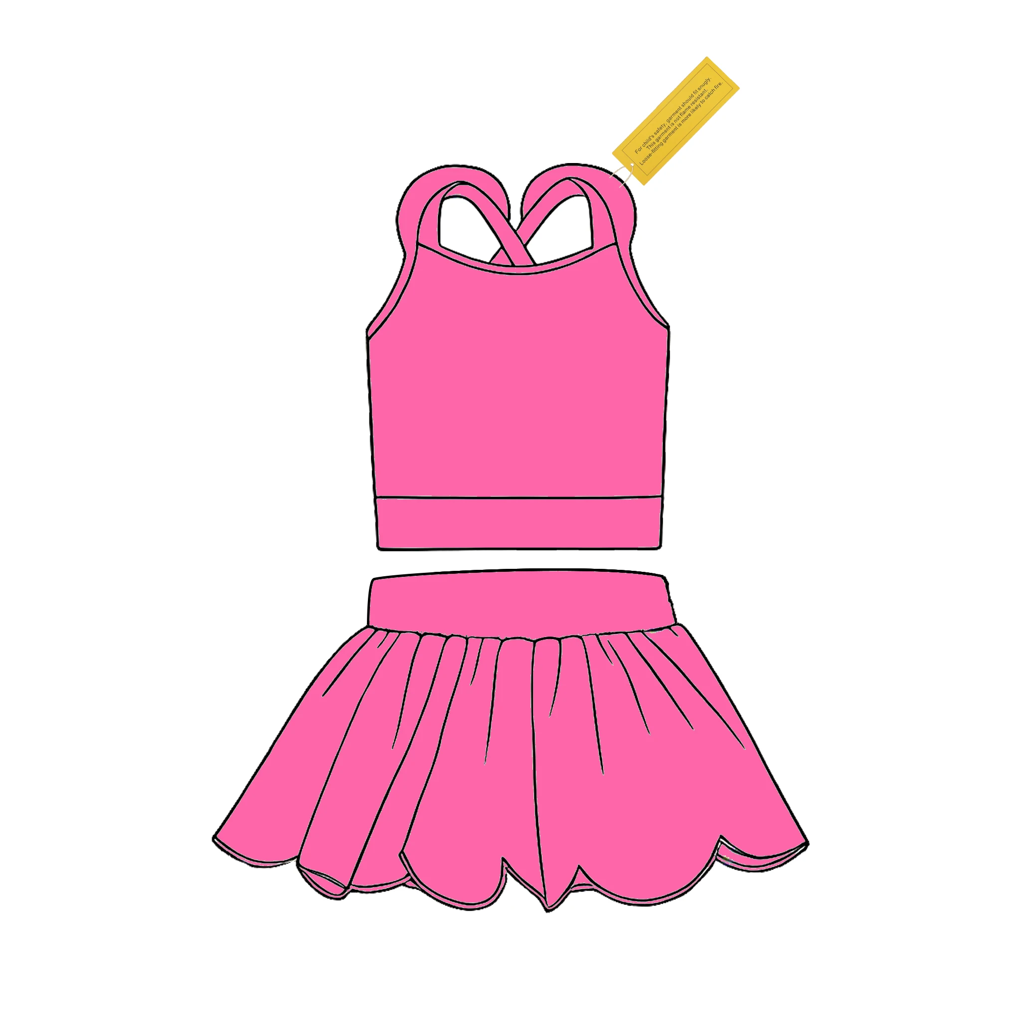 Trendy ribbed youth activewear in vibrant colors, perfect for B2B wholesale buyers seeking stylish, high-quality apparel for young customers.