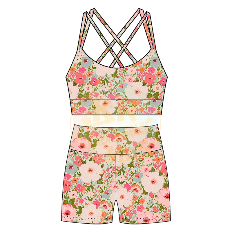 Stylish contrast piping youth yoga pants ideal for B2B wholesale; premium quality activewear designed for comfort and durability in bulk orders.