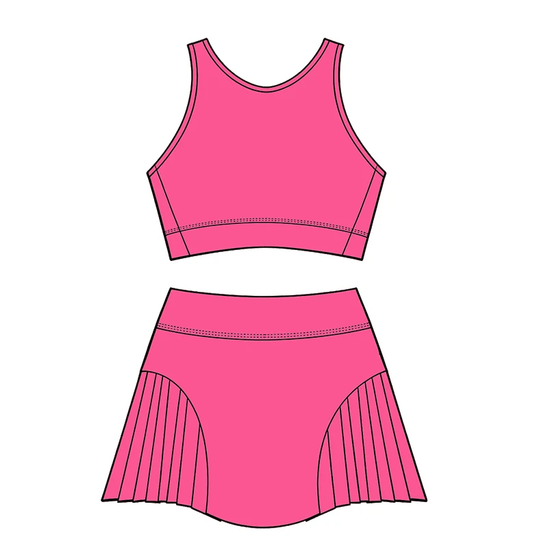 Lightweight summer yoga gear in vibrant colors, perfect for wholesale buyers seeking high-quality, breathable activewear for retail businesses.