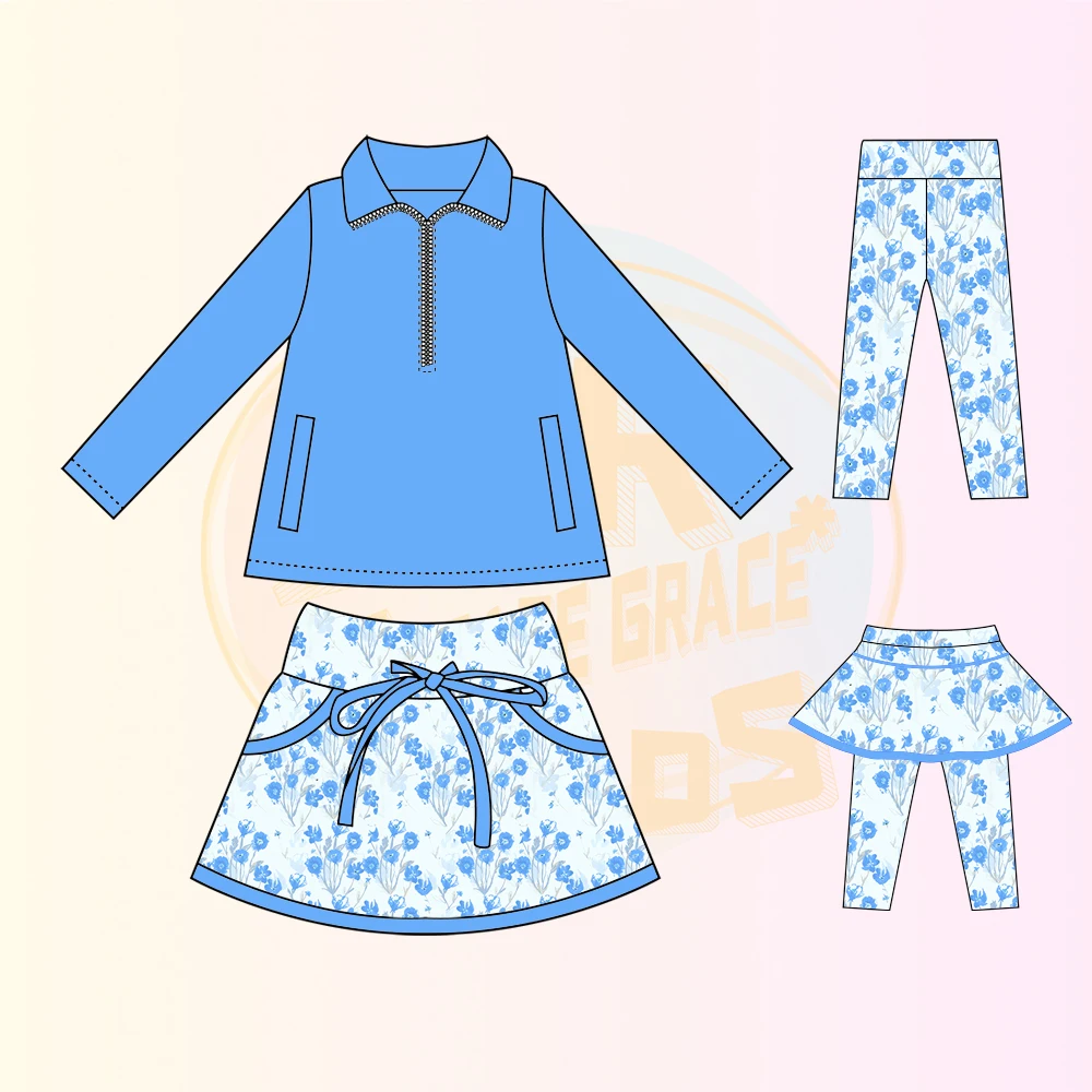 Eco-friendly kids' activewear in vibrant designs, crafted sustainably for B2B wholesale buyers seeking quality and ethical fashion solutions.