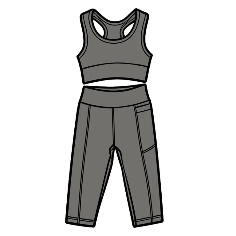 High-Quality Girls Beige Aesthetic Activewear Eco-Conscious Manufacturers for Global Whole