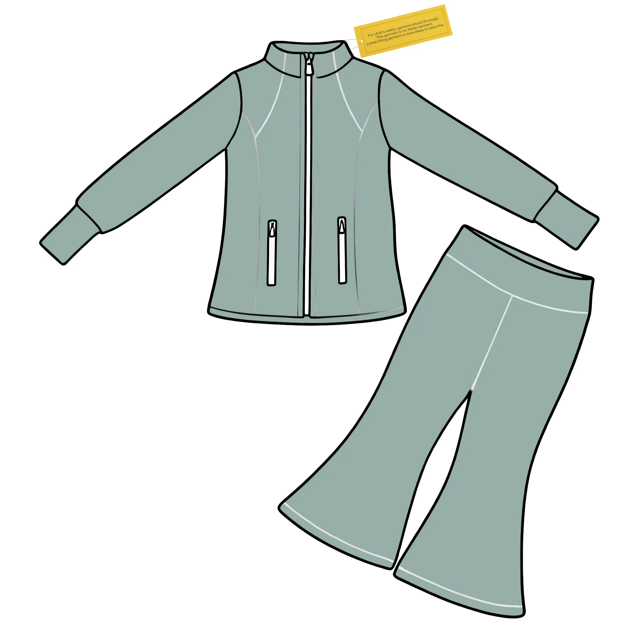 Wholesale kids' yoga wear in vibrant colors and comfortable designs, perfect for active lifestyles. Ideal for B2B retailers seeking quality apparel.