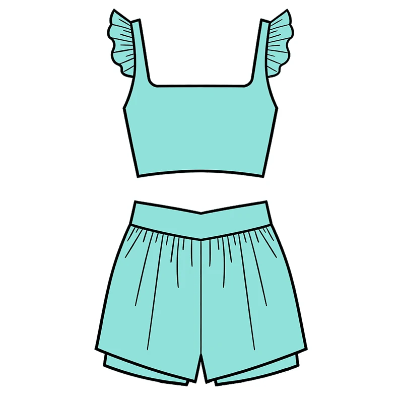 Wholesale kids' yoga wear featuring vibrant colors and durable fabrics, ideal for retailers seeking quality activewear for young yogis.