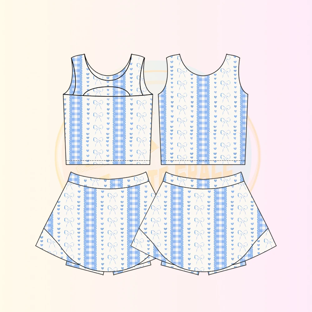 High-quality, durable material yoga wear for kids, ideal for B2B wholesale buyers seeking comfortable and stylish activewear options.