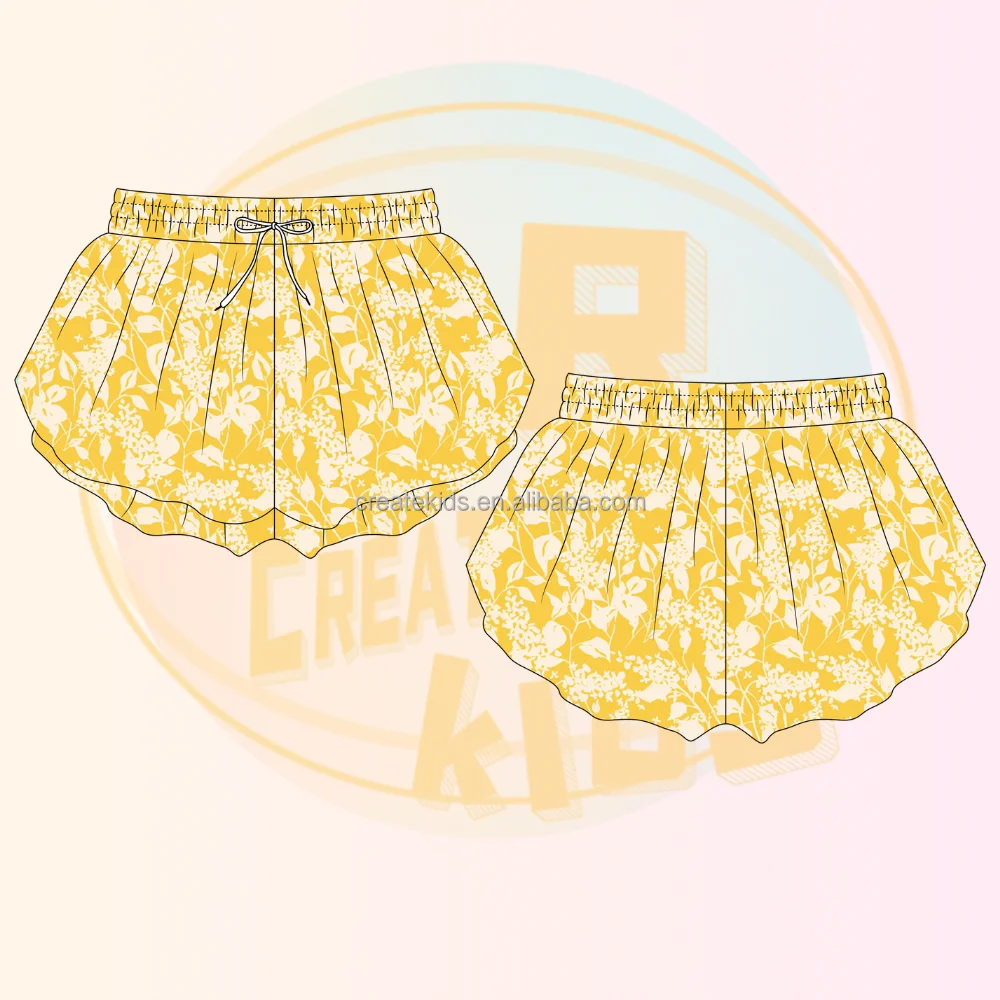 KERUI 2025 Custom Logo Butterfly Shorts 2 in 1 Girls Shorts Tennis Skirt Soft Sports Leggings Yoga Gym Tennis Butterfly Shorts - Image 2