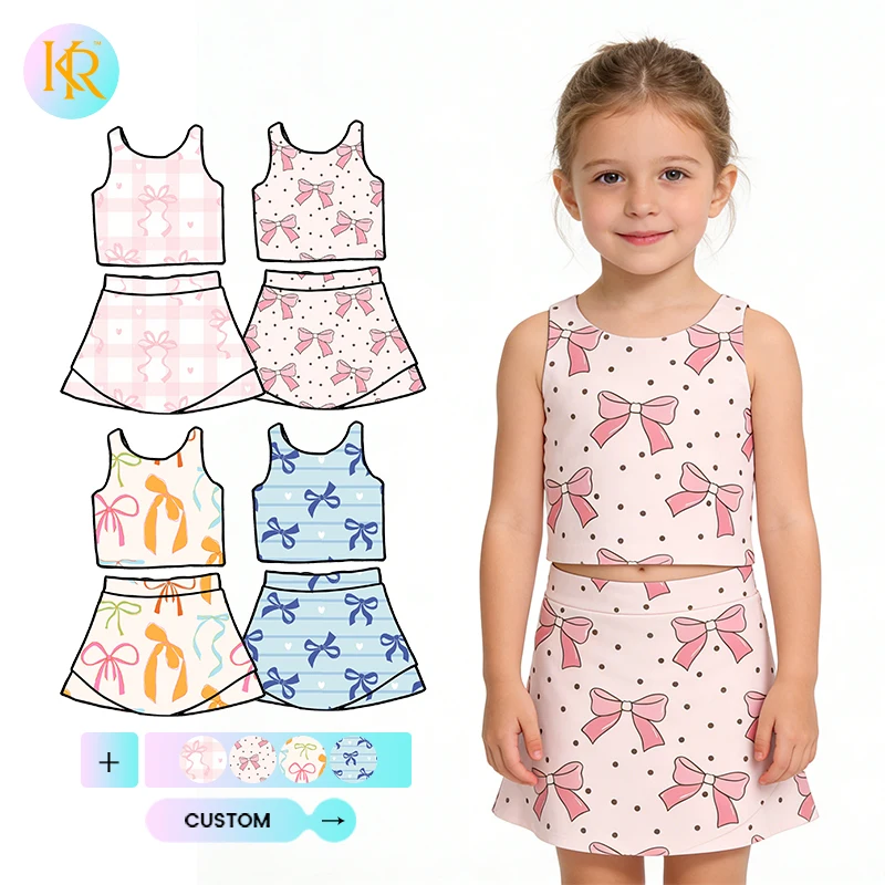 Comfortable and durable yoga wear for kids, ideal for B2B wholesale buyers seeking high-quality activewear for young customers.