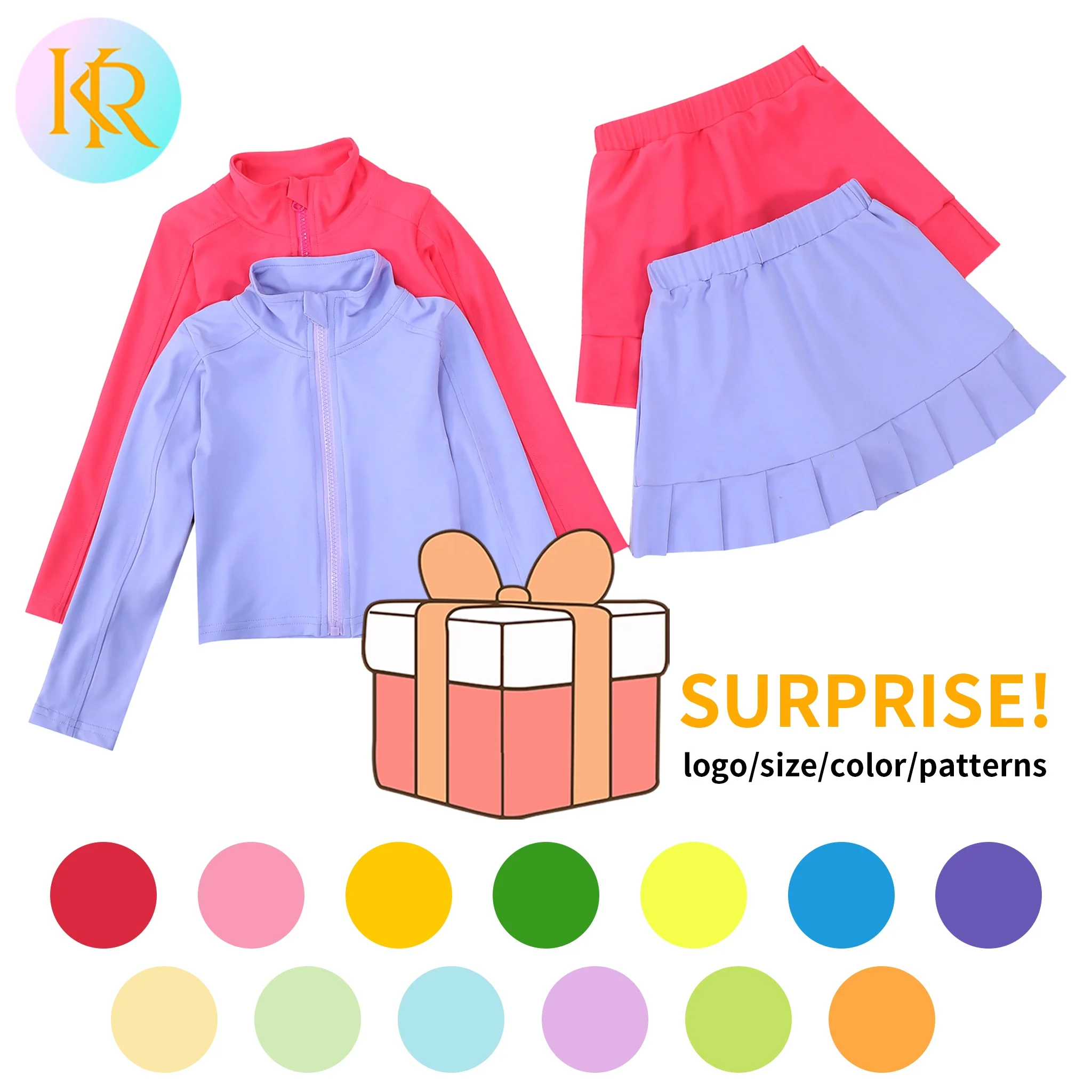 Wholesale fabric yoga wear for kids – breathable, durable, and designed for comfort during active play or yoga sessions.