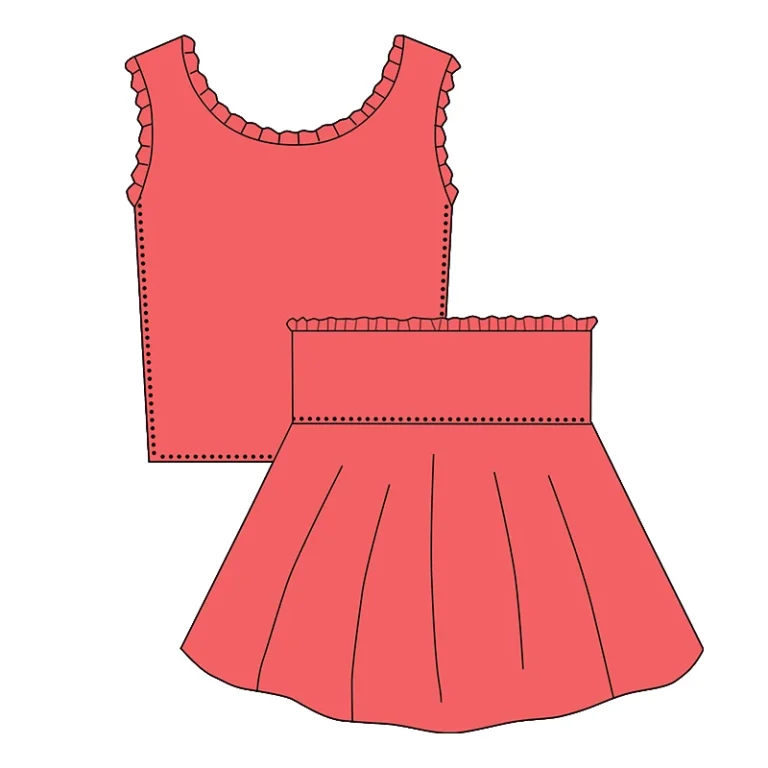 Bulk Wholesale Sustainable Girls Sportswear Low MOQ Factory Factory-Pricing