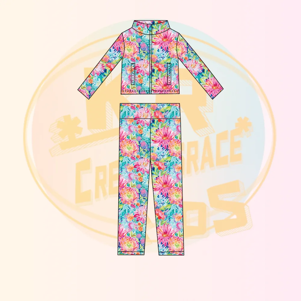 Wholesale children's jumpsuits for yoga practice – comfortable, durable, and perfect for activewear retailers and yoga studios.