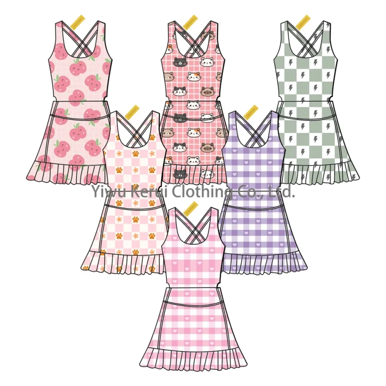 Verified Trending Yoga Wear Kids Small Batch Production Partner: Fully SGS Tested Complian