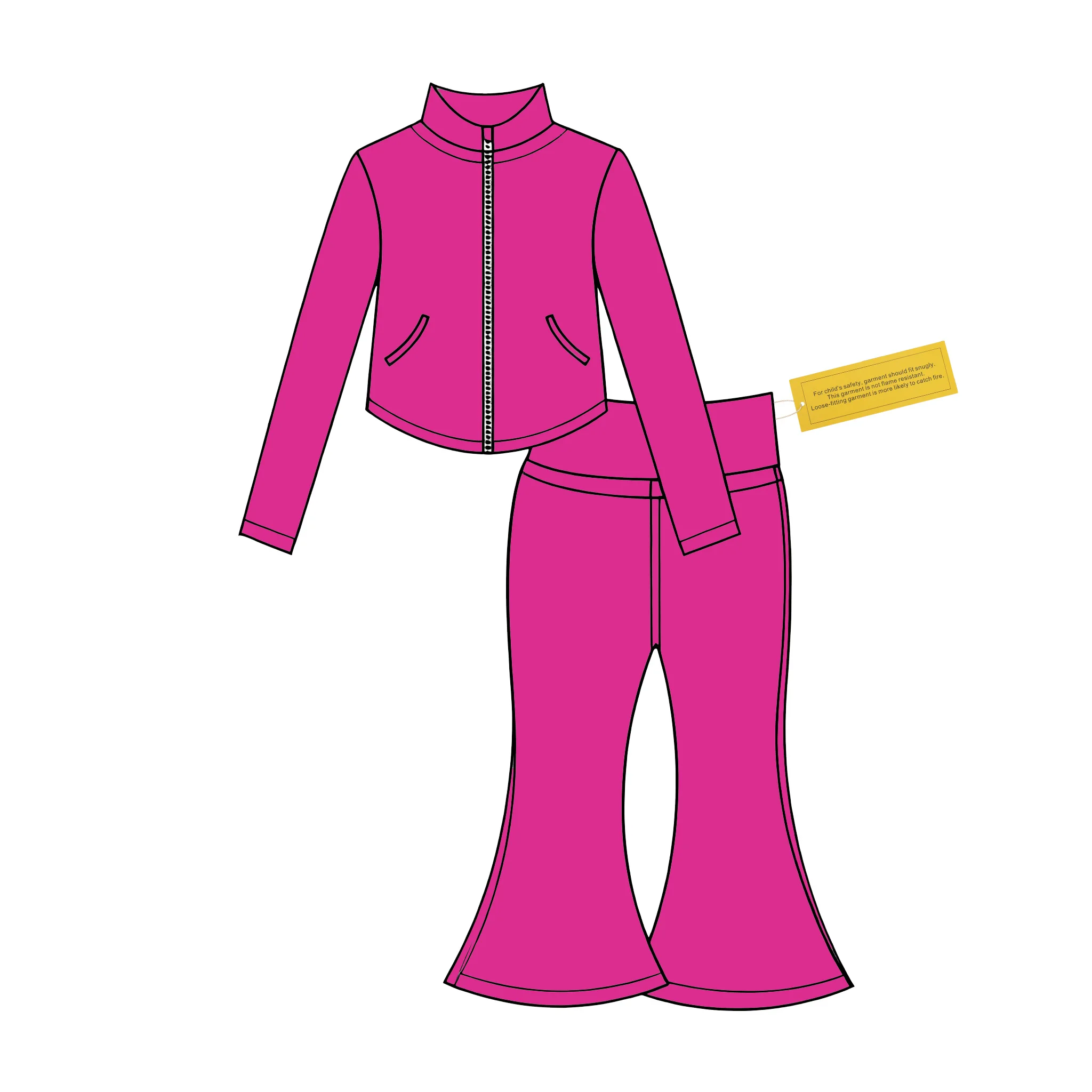 High-quality functional kids activewear designed for durability and comfort, ideal for B2B wholesale retailers seeking premium children's apparel.