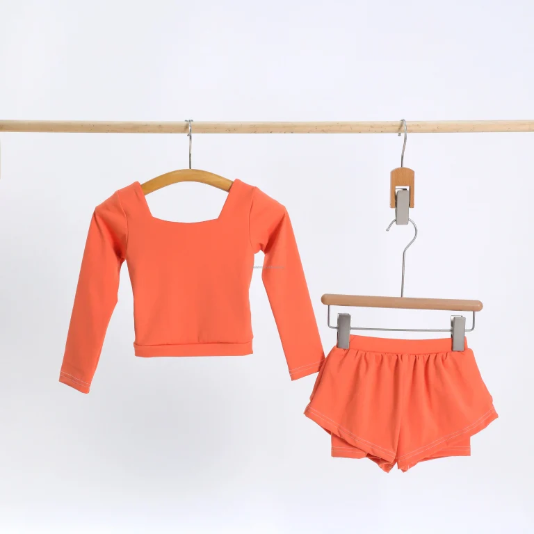 China Premier Textile Manufacturers Wholesale Kids Floral Activewear Bulk Wholesale Discou