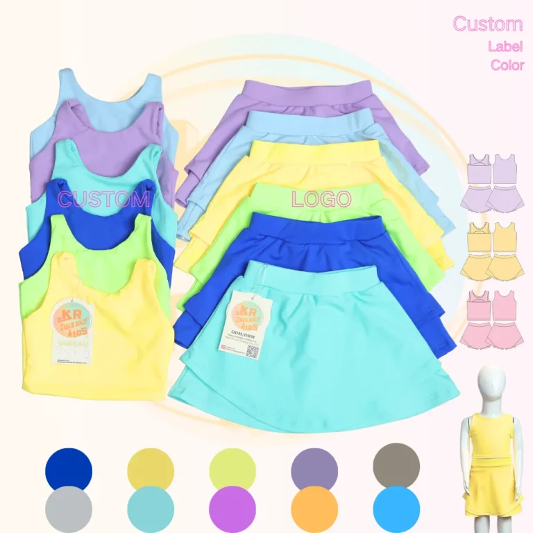 Elite Vibrant Kids Sportswear Ethical Manufacturing