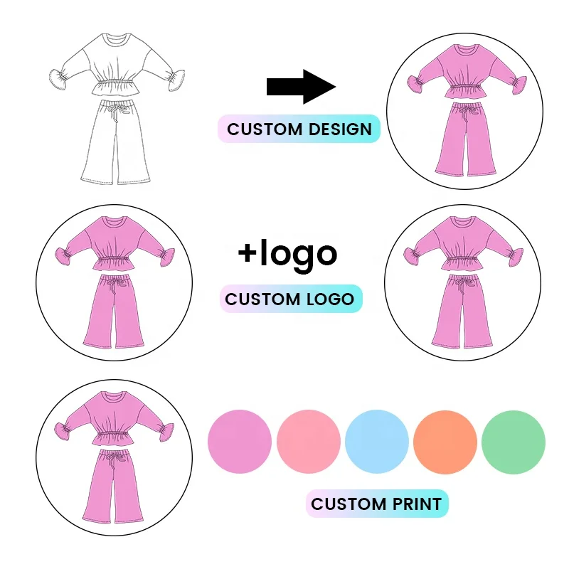 Stylish girls' blogger-favorite leggings perfect for B2B wholesale. Trendy, comfortable, and high-quality apparel to boost your retail collection.