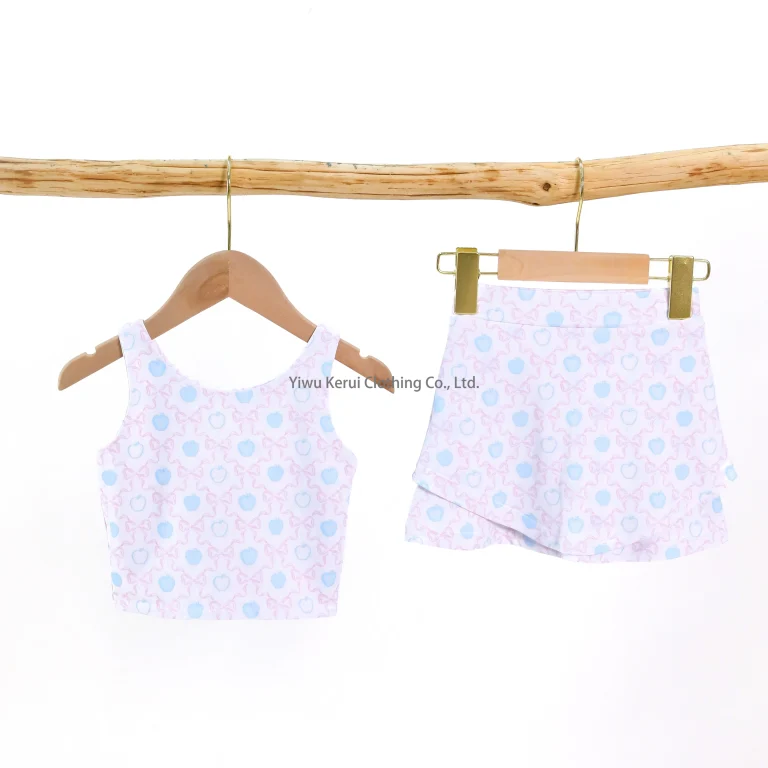 Autumn Kids Yoga Clothes Rapid Sample Development