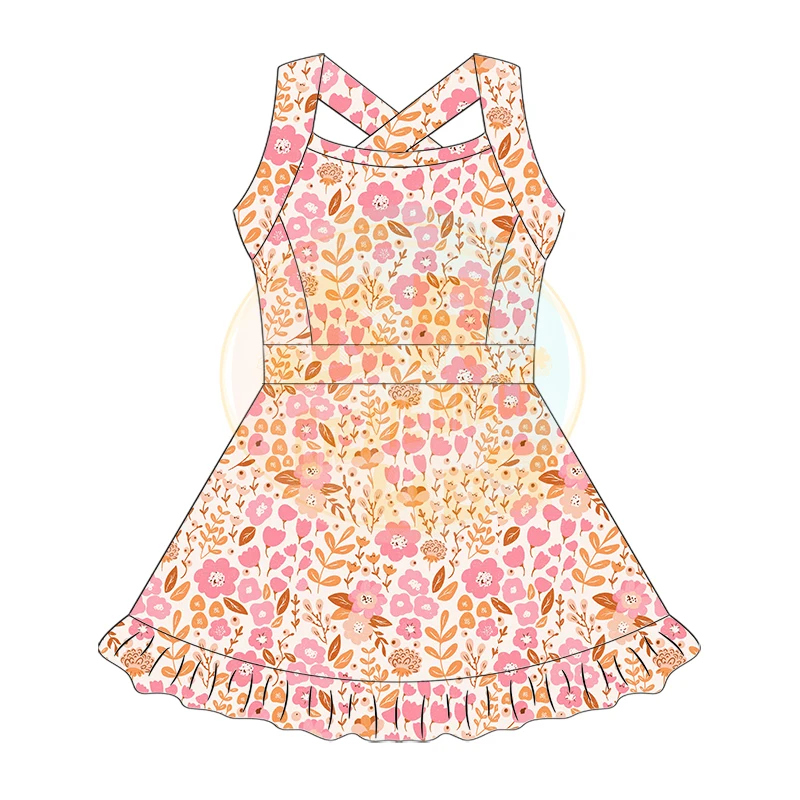 Stylish artisan yoga wear for kids, perfect for B2B wholesale buyers seeking unique, high-quality activewear for children.