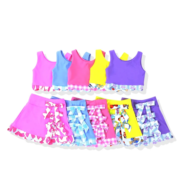 Contract Girls Lace Up Leggings Manufacturing Private Label Service & CPSIA Compliant Safe