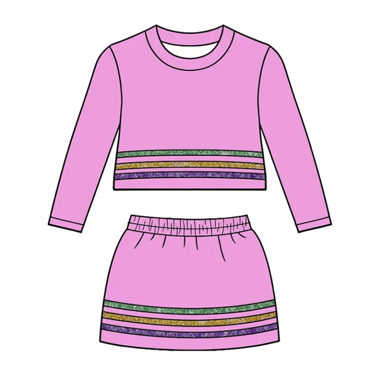 Girls Dust Activewear Ethical Manufacturing Supporting Factory Direct PricingLow MOQ