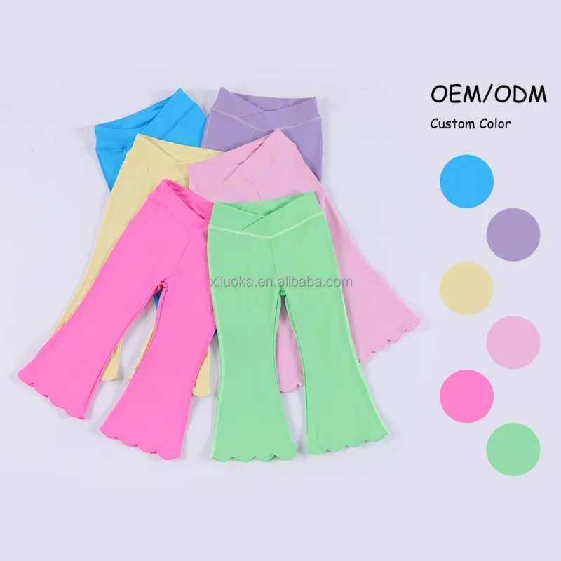 Kids Clothing Fashion Leggings Girls Fitness & Yoga Wear Yoga Leggings