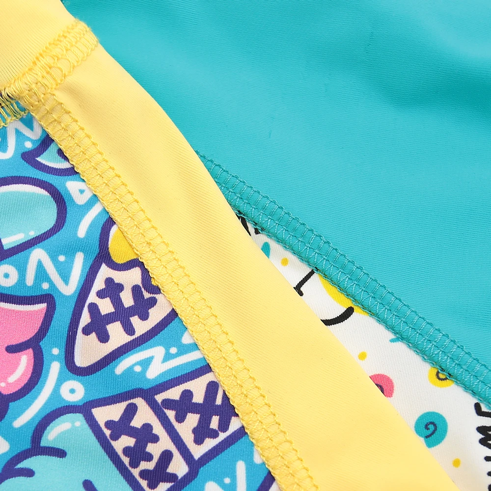 Super Soft UPF 50+ Infant Quick Dry Summer Beachwear Short Sleeve Swimwear for Baby Boys & Girls Summer Printing for Pool Beach - Image 3