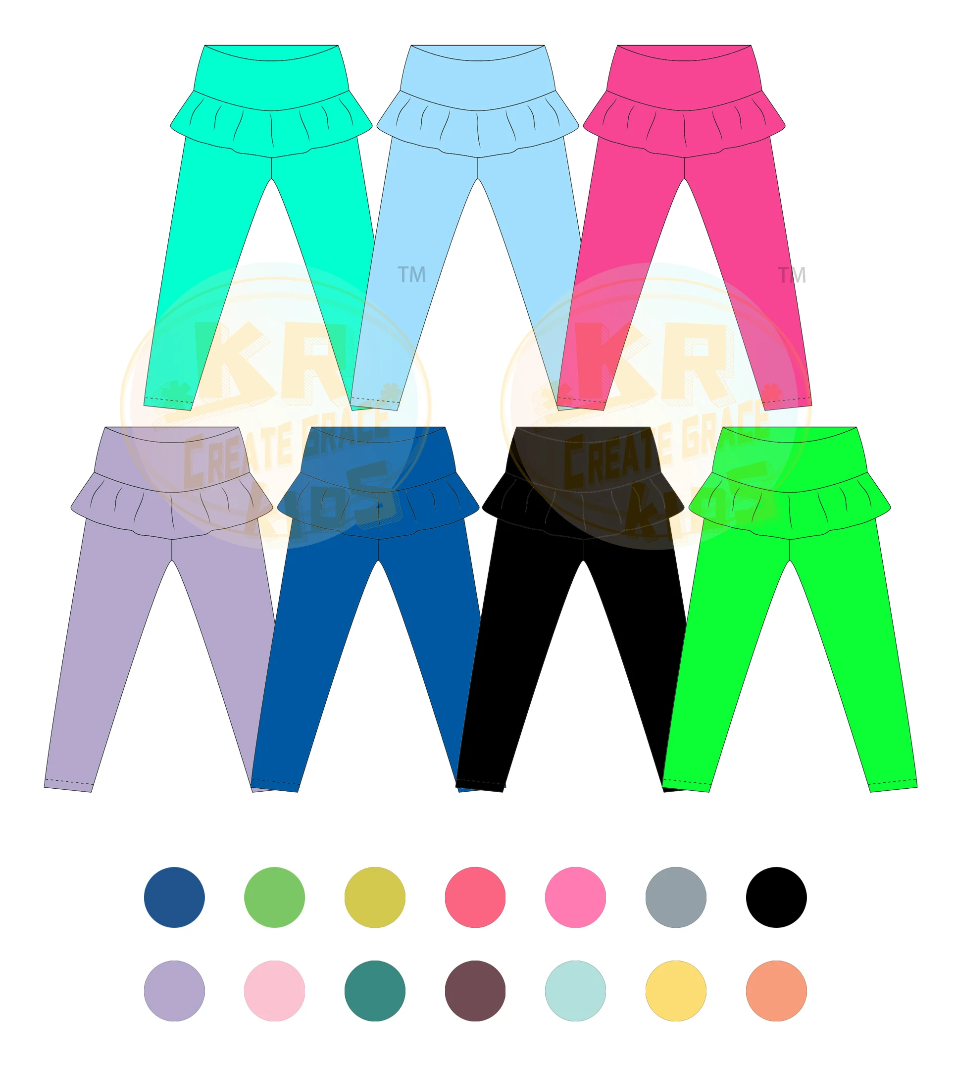 Wholesale berry-colored girls' leggings in premium quality fabric, perfect for retailers seeking stylish, durable, and trendy kids' apparel.